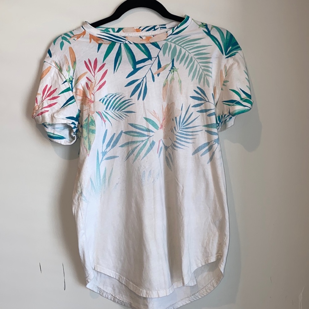 Hollister white short sleeve T-shirt